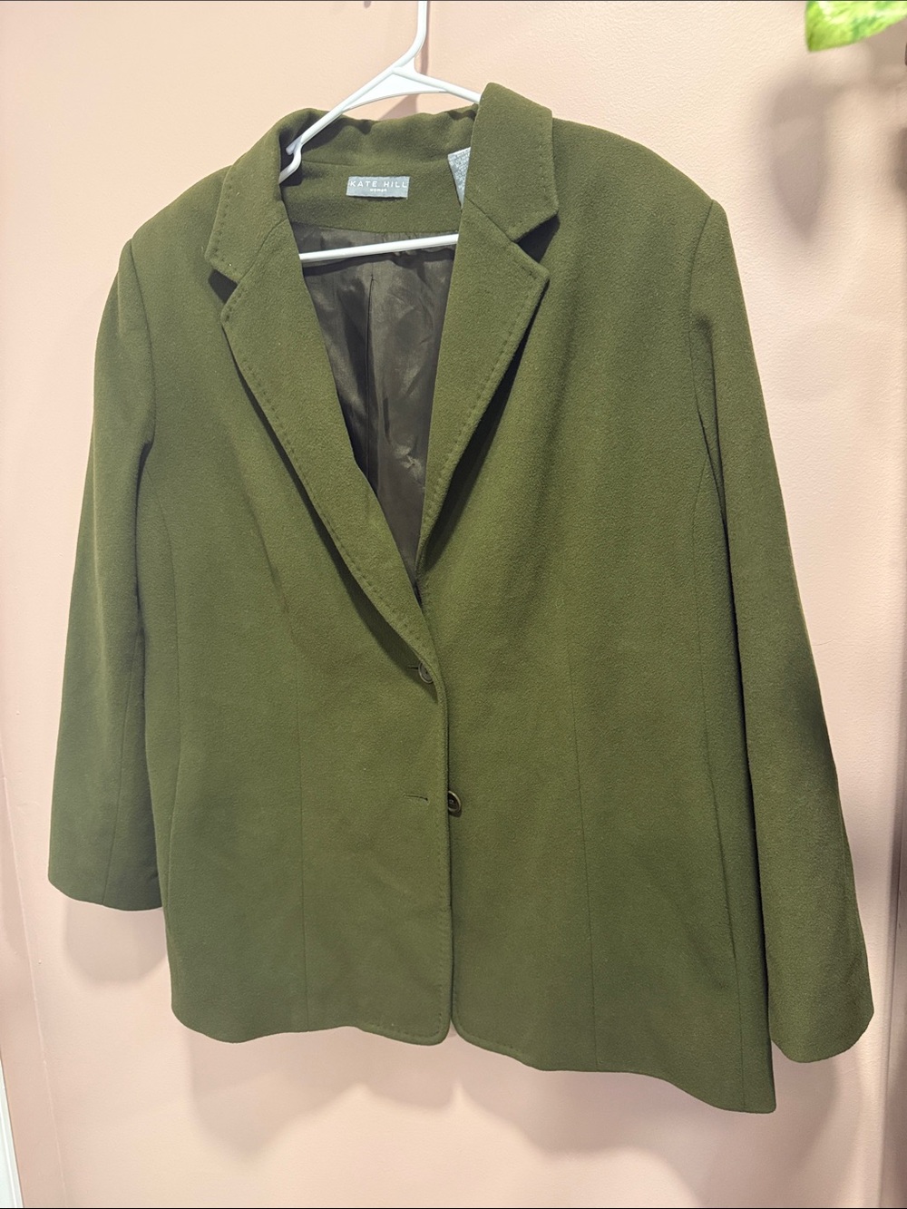 Kate Hill Wool & cashmere pea coat